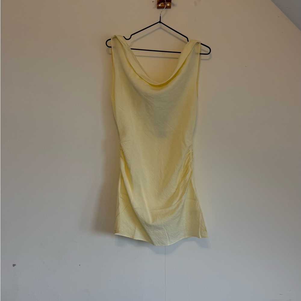 NWT Lioness Sweetheart Mini Dress in Butter - Size L